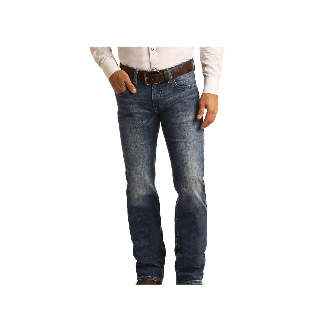 Rock & Roll Denim Mens Reflex Pistol Jeans M1P6204 4 Rock & Roll Denim Mens Reflex Pistol Jeans M1P6204 - Image 2