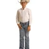 Boy's Rock & Roll Cowboy Reflex Jean #RRBD0BRYWN -WesternWearWonder 2ce9e8593fa49e6b7b5a9791fa525b87
