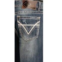 Rock & Roll Denim Men's Double Barrel Straight Jeans M0S1612 -WesternWearWonder 57 2ab497b9 ab6d 42bb 9d1b ee0dd19642eb