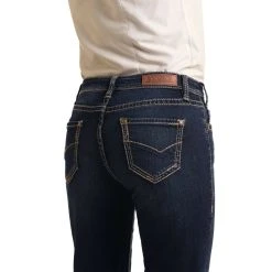 Rock & Roll Denim Ladies Riding Boot Cut Denim Jeans W7-4166 7 Rock & Roll Denim Ladies Riding Boot Cut Denim Jeans W7-4166 -WesternWearWonder 57 d0120f57 b7e9 4ef7 9a4d 5d10b153e564