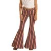 Rock & Roll® Girls Multi Colored Stripe Bell Bottom Jeans G5B1706 -WesternWearWonder 5afc301a9d33b6b2292027ae2df87c97