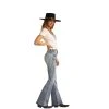 Rock & Roll Cowgirl Ladies Denim High Rise Trouser Jeans W8H2533 -WesternWearWonder 6543210