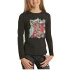 Rock & Roll Cowgirl Children's Squad Goals Black T-Shirt G4T1557-01 -WesternWearWonder G4T1557