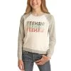 Rock & Roll Cowgirl Girl's Yee Haw Graphic Sweatshirt G4T2475 2 Rock & Roll Cowgirl Girl's Yee Haw Graphic Sweatshirt G4T2475 -WesternWearWonder G4T2475