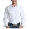 Rock & Roll Cowboy White Long Sleeve Snap Shirt R0S6384 2 Rock & Roll Cowboy White Long Sleeve Snap Shirt R0S6384 -WesternWearWonder R0S6384