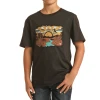 Rock & Roll® Youth Boy's Desert Sunset Print Black T-Shirt RRBT21R063-01 -WesternWearWonder RRBT21R063 01