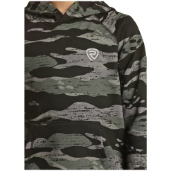 Rock & Roll Cowboy® Youth Boy's Olive Camo Printed Hoodie RRBT94R0JA -WesternWearWonder RRBT94R0JA 1