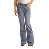 Rock & Roll Denim® Youth Girl's Pinstripe Bootcut Trousers RRGD5MRZSX -WesternWearWonder RRGD5MRZSX