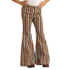 Rock & Roll® Youth Girl's Striped Button Bell Jeans RRGD7PRZQX-24 -WesternWearWonder RRGD7PRZQX 24