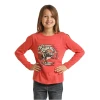 Rock & RollĀ® Youth Girl's Basic Pink Graphic T-Shirt RRGT22R070-67 1 Rock & RollĀ® Youth Girl's Basic Pink Graphic T-Shirt RRGT22R070-67 -WesternWearWonder RRGT22R070 67