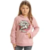 Rock & Roll Cowgirl Kid's Let's Ride Horse Pink Hoodie RRGT94R079-68 1 Rock & Roll Cowgirl Kid's Let's Ride Horse Pink Hoodie RRGT94R079-68 -WesternWearWonder RRGT94R079 68