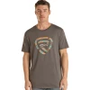 Rock & Roll Cowboy® Unisex Charcoal Graphic Logo T-Shirt RRUT21R0IX 1 Rock & Roll Cowboy® Unisex Charcoal Graphic Logo T-Shirt RRUT21R0IX -WesternWearWonder RRUT21R0IX