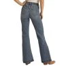 Rock & Roll Cowgirl Vintage High Rise Trouser Jeans -WesternWearWonder RRWD5HRZQM Back 36588