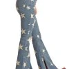 Rock & Roll Women's Light Wash Highrise Flare -WesternWearWonder RRWD6HR174 A