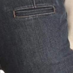 Rock & Roll Cowgirl Jr. Fit High Rise Dark Wash Trouser -WesternWearWonder W8H2687 P