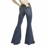 Rock & Roll Denim Ladies High Rise Bell Bottom Jeans WHB1670 1 Rock & Roll Denim Ladies High Rise Bell Bottom Jeans WHB1670 -WesternWearWonder WHB1670 B
