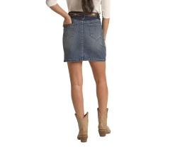 WesternWearWonder -WesternWearWonder denimskirtback