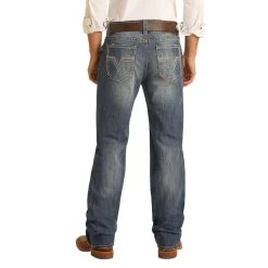 Rock & Roll Denim Men's Reflex Double Barrel Straight Leg Jeans M0S1754