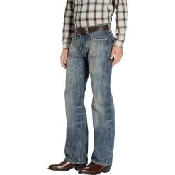 Rock & Roll Denim Men's Pistol Straight Leg Jeans M1P9263 -WesternWearWonder m1p9263 2