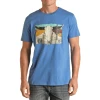 Rock & Roll Denim® Men's Bull Bone Skull Blue Graphic T-Shirt P9-3084 -WesternWearWonder p9 3084 67adb524 0fd5 4b5b b521 624363803e62
