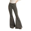 Rock & Roll Denim Ladies Charcoal Bell Bottoms RRWD7PR0FY 2 Rock & Roll Denim Ladies Charcoal Bell Bottoms RRWD7PR0FY -WesternWearWonder pr0fy