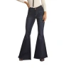 Rock & Roll Denim® Ladies Dark Vintage Bell Bottom Jeans RRWD7PR0FZ 1 Rock & Roll Denim® Ladies Dark Vintage Bell Bottom Jeans RRWD7PR0FZ -WesternWearWonder pr0fz