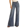 Rock & Roll Denim® Ladies Palazzo Flare Leg Jeans WHF2693 1 Rock & Roll Denim® Ladies Palazzo Flare Leg Jeans WHF2693 -WesternWearWonder whf2693